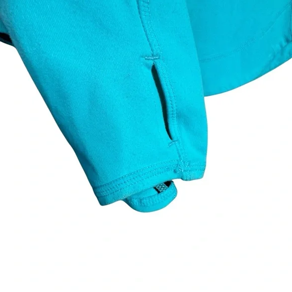 Lululemon Women's Half Moon Jacket Angel Blue Full Zip Hooded Jacket Size 6 Rare - Picture 5 of 8